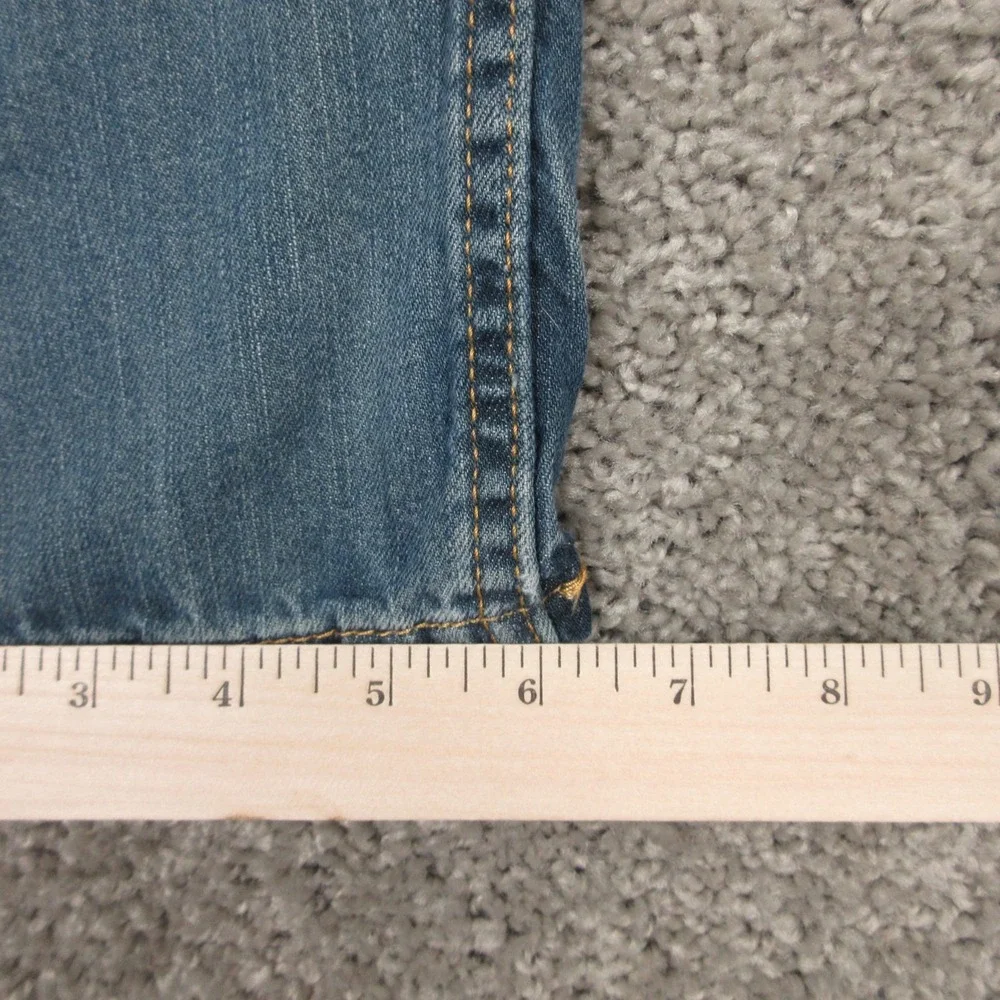 Levis Jeans Mens 30x29 (Tag 30x32) Blue 511 Slim Straight Faded Flex Denim Pants